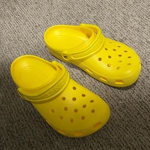 Crocs x Peeps limited edition clogs- yellow sugar, W9 (incl. 6 chick Jibbitz)